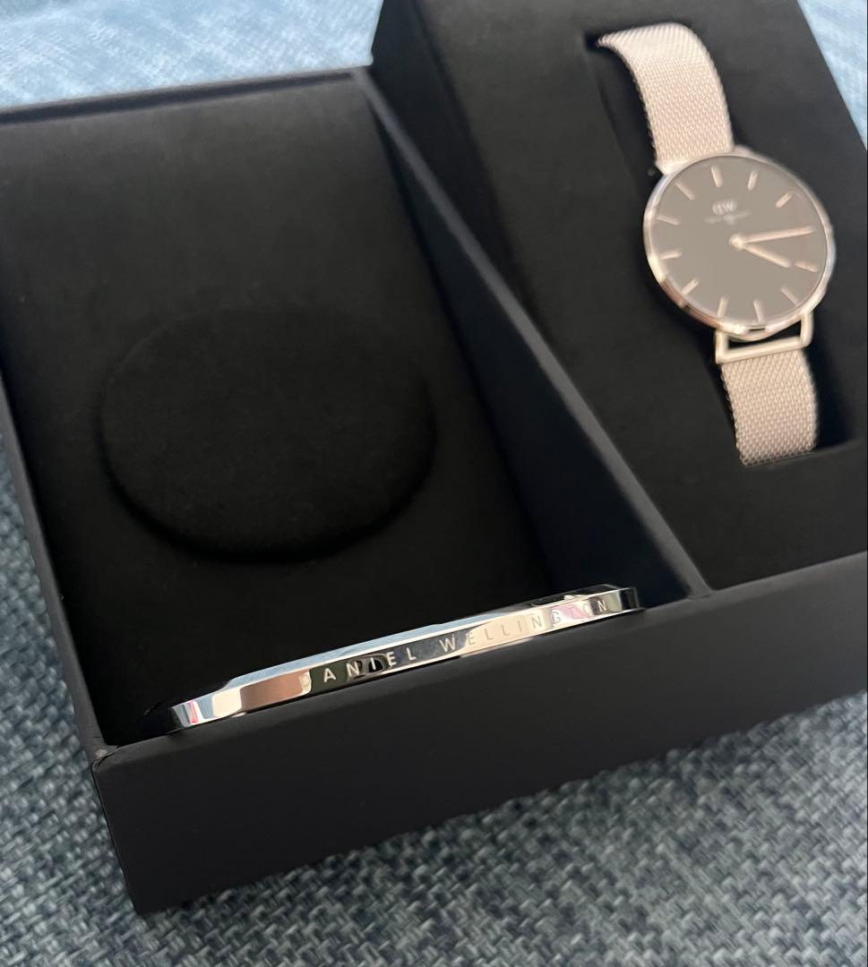 新品未使用⭐︎Daniel Wellington時計セット⭐︎シルバー&ブラック