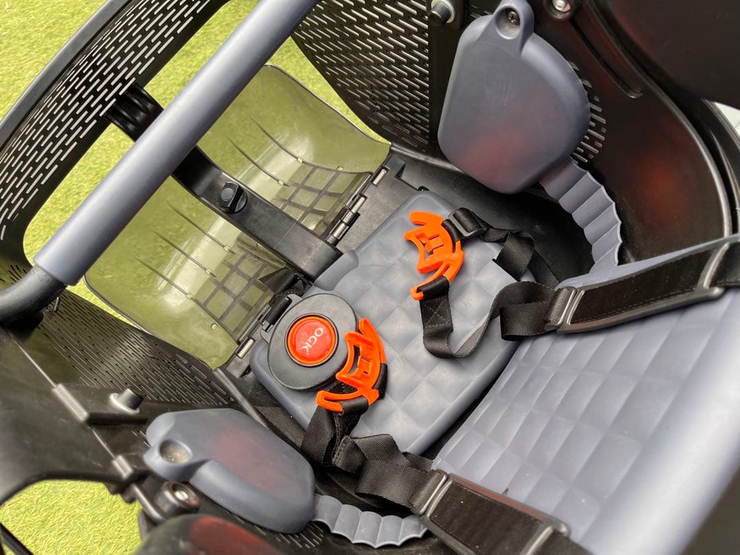 <コメント必須> チャイルドシート付きシティサイクル ブラック　3人乗り　非電動