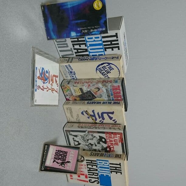 ミュージック THE BLUE HEARTS  DVD+VHS+CD+BACK PASS