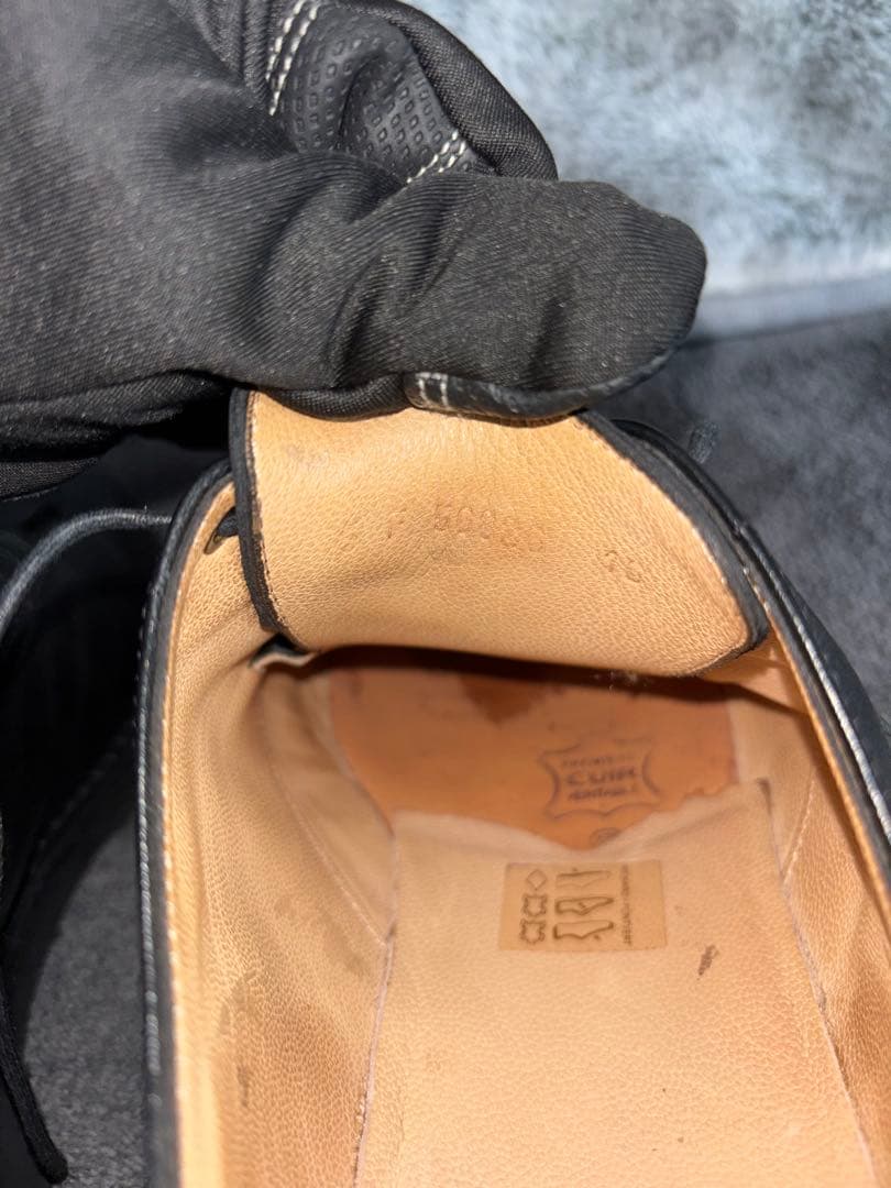 パラブーツ　シャンボード　5F ブラック