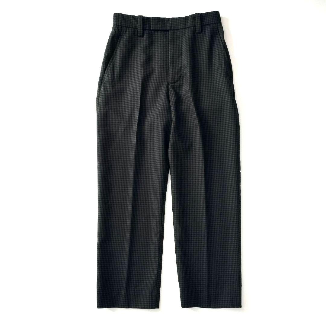 MARGARET HOWELL✨ギンガム ウール ツイルパンツ