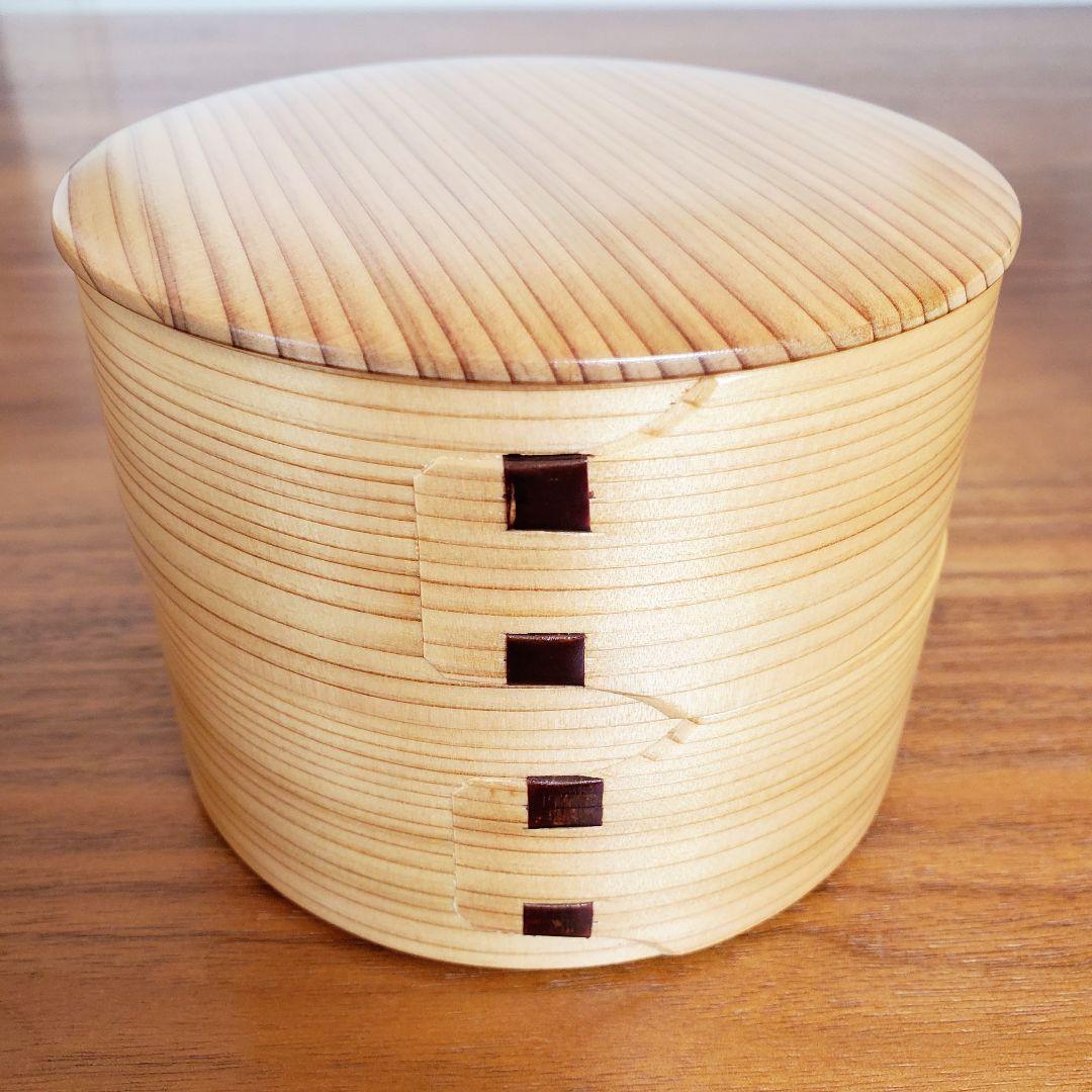 【新品未使用】秋田杉　曲げわっぱ　弁当箱
