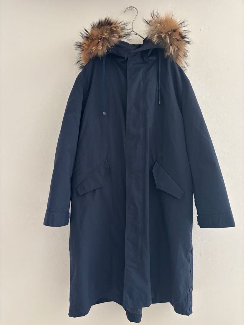 美品　アッパーハイツ モッズコート ファー　ライナー付き　3way ARMY