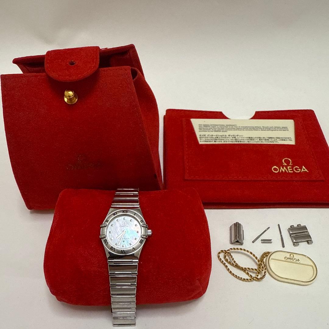 さらぽんOMEGA Constellation 保証書付き、電池交換済み