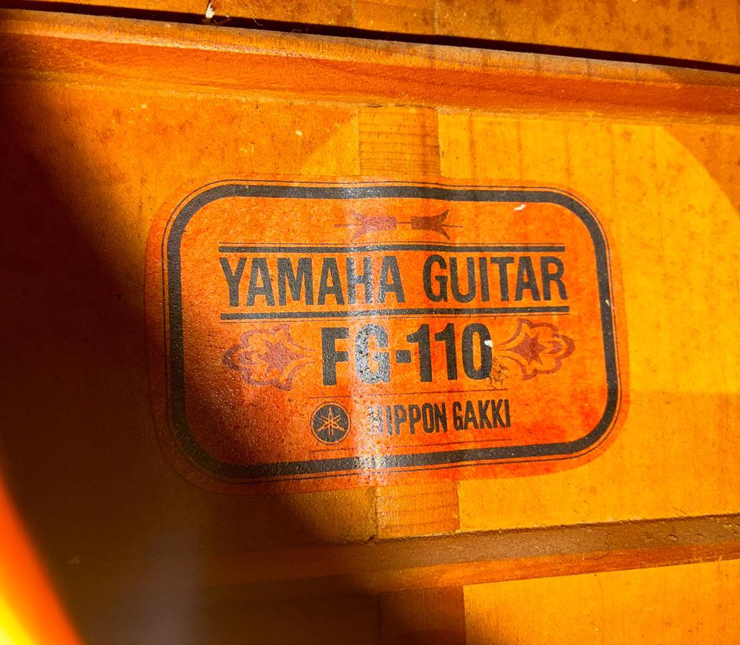 ★　弾き込まれた音色　YAMAHA ビンテージFG110赤ラベル第2段試聴動画有