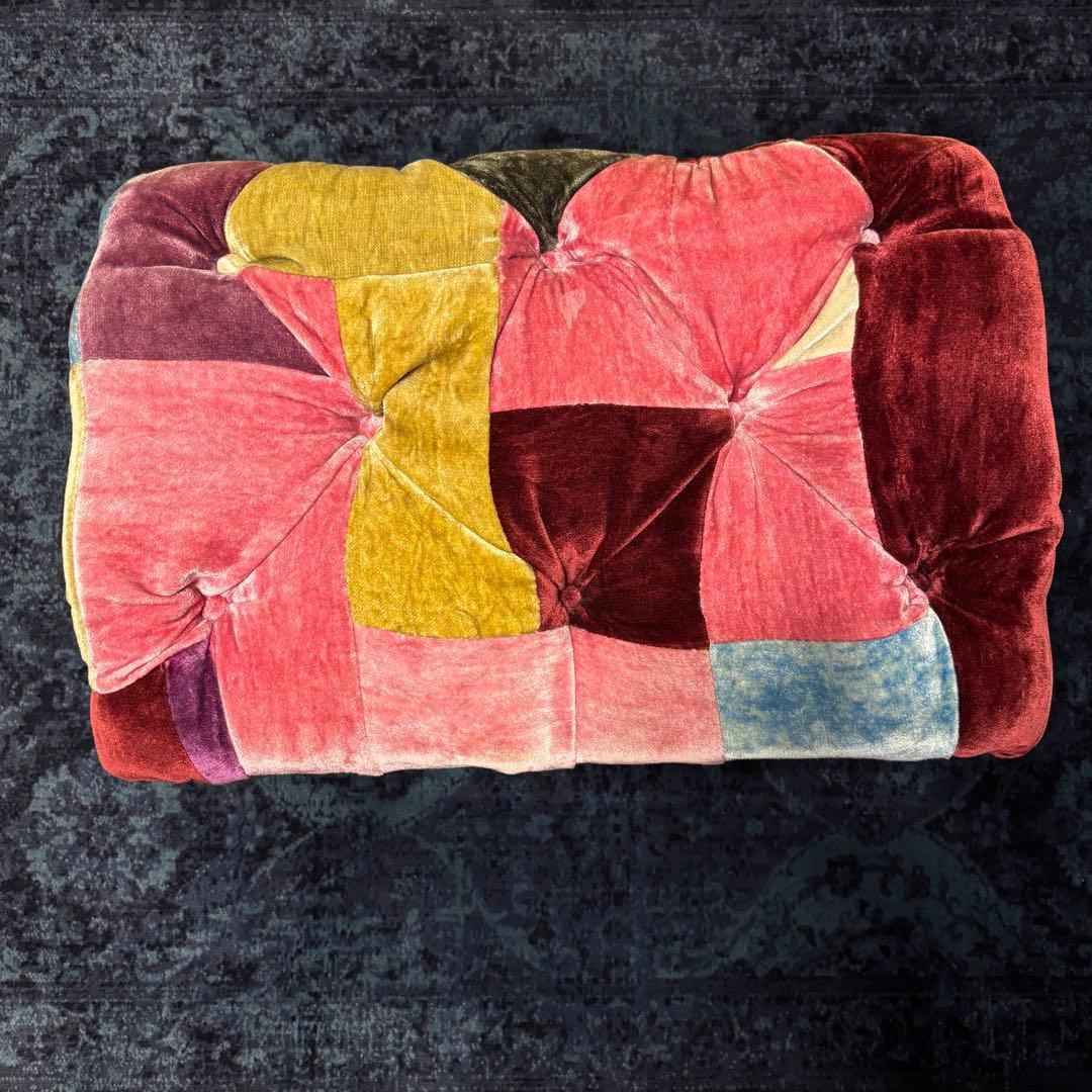 HALO ハロ ベンジントン フットスツール オットマン パッチワーク スツール