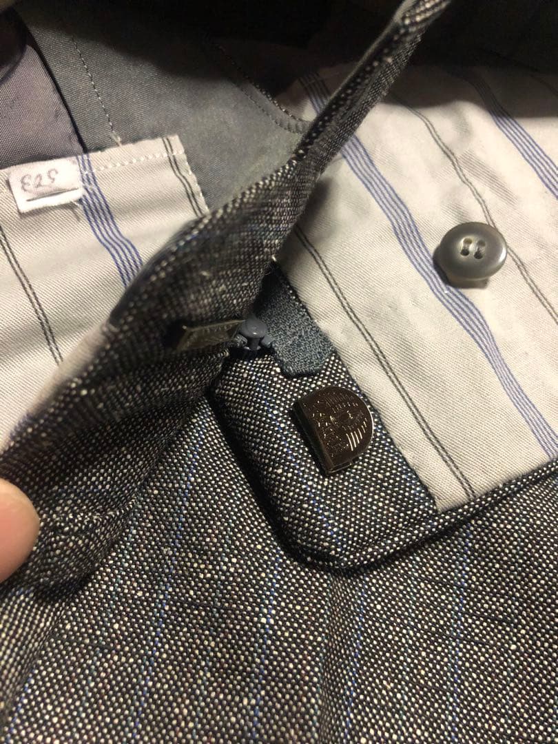 【圧巻の生地感】 70s TALON ウール&シルク ネップ スラックス