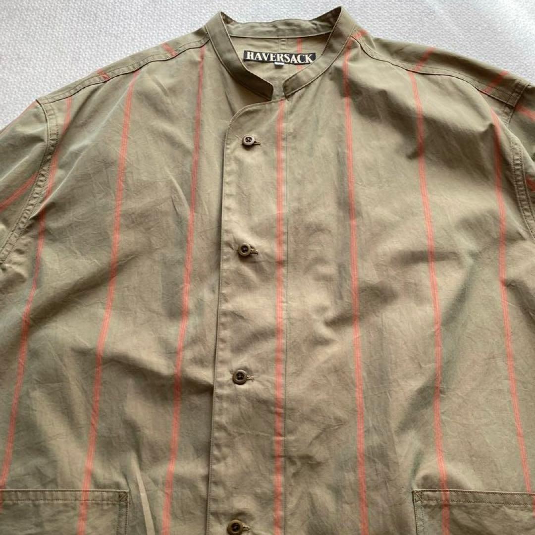 haversack ハバーサック　ドメブラ　L ノーカラー　ジャケット