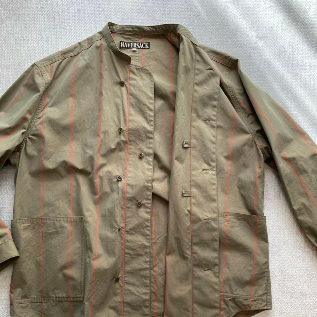 haversack ハバーサック　ドメブラ　L ノーカラー　ジャケット