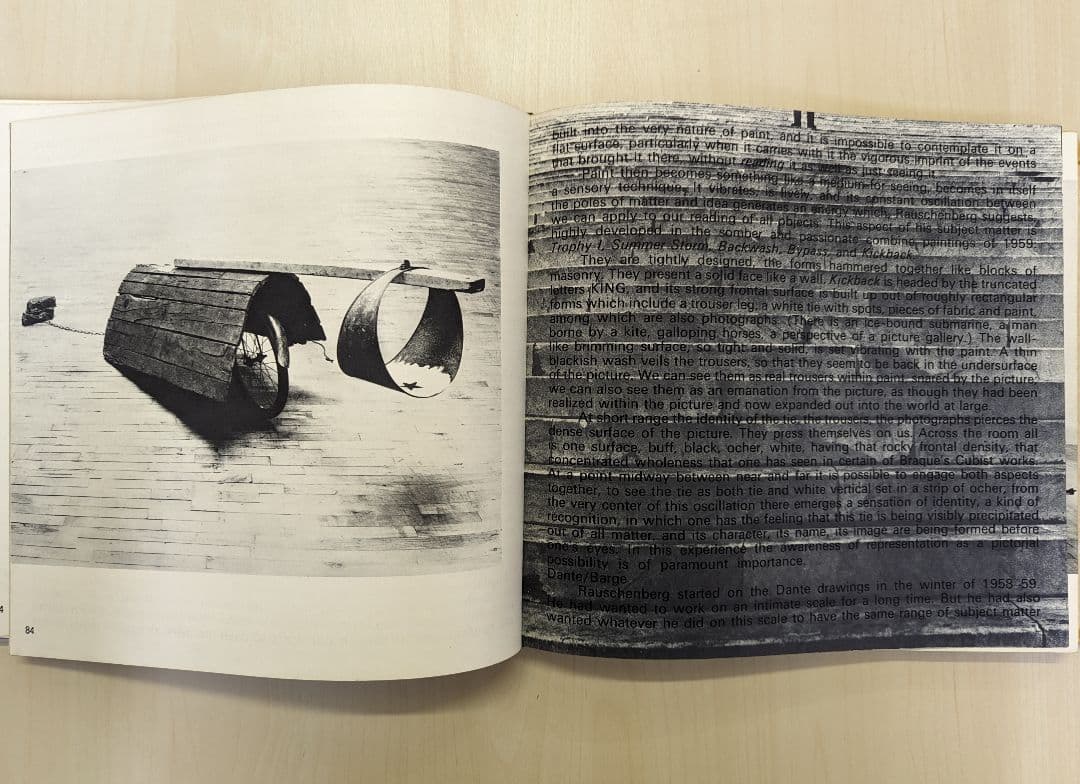 Rauschenberg ラウシェンバーグ　ネオ・ダダ　現代美術