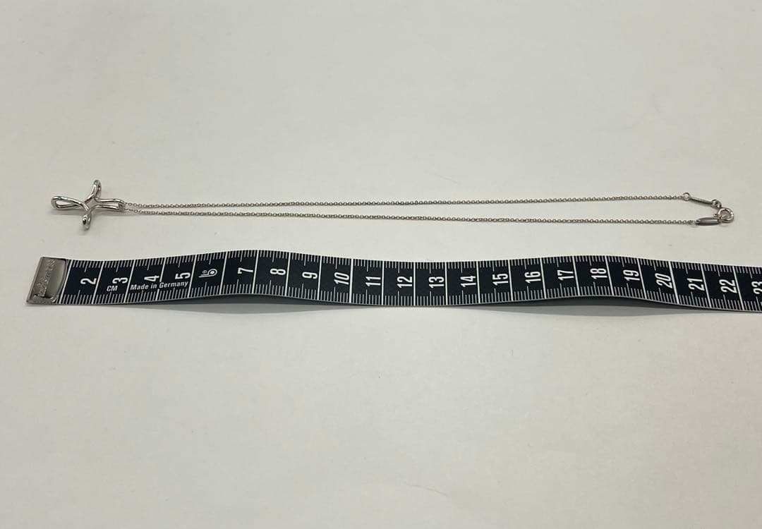 ティファニー エルサペレッティ インフィニティ オープンクロス ネックレス