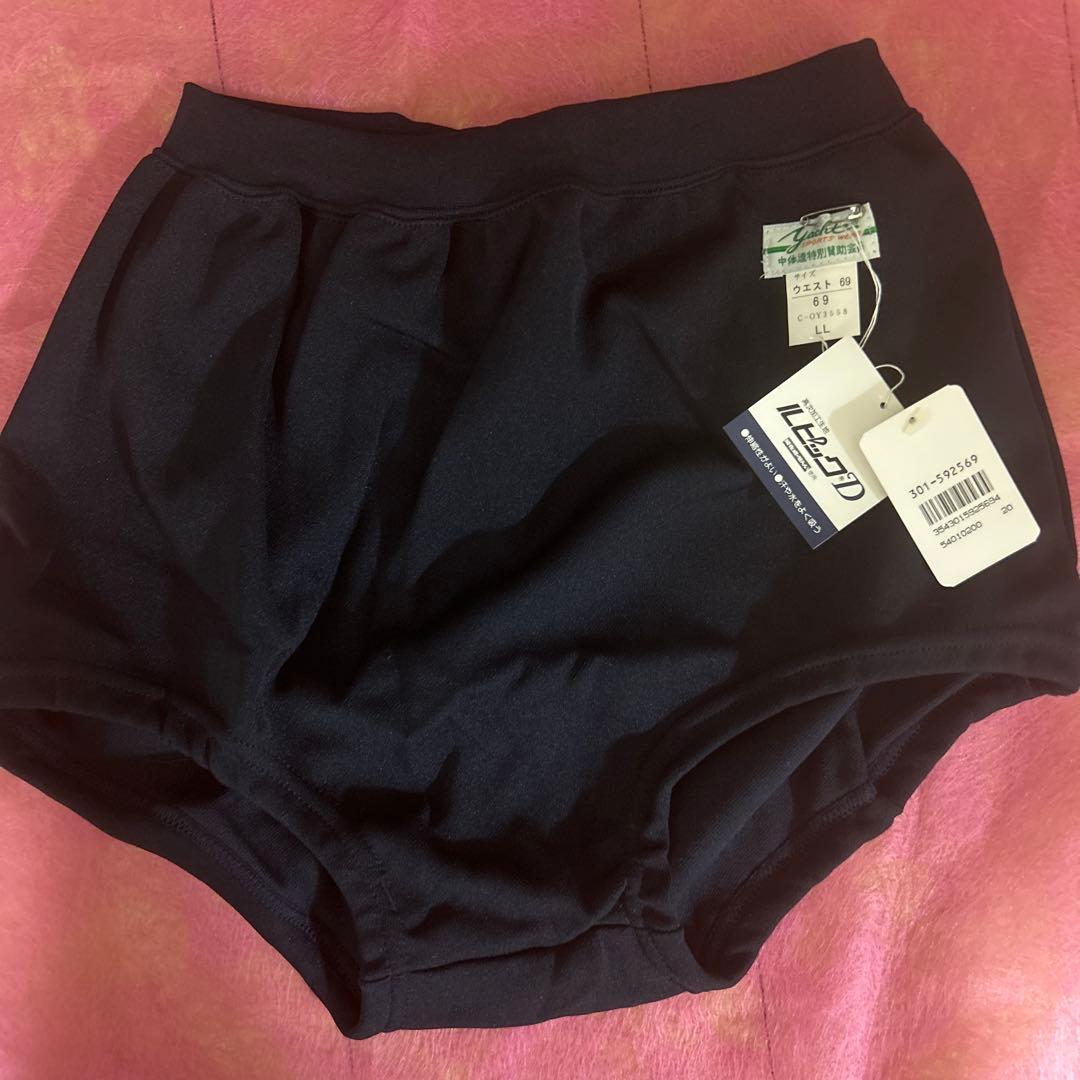 希少 ブルマ LL レトロ 濃紺