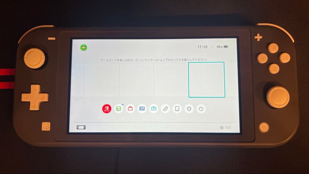 Nintendo Switch Lite グレー　中古