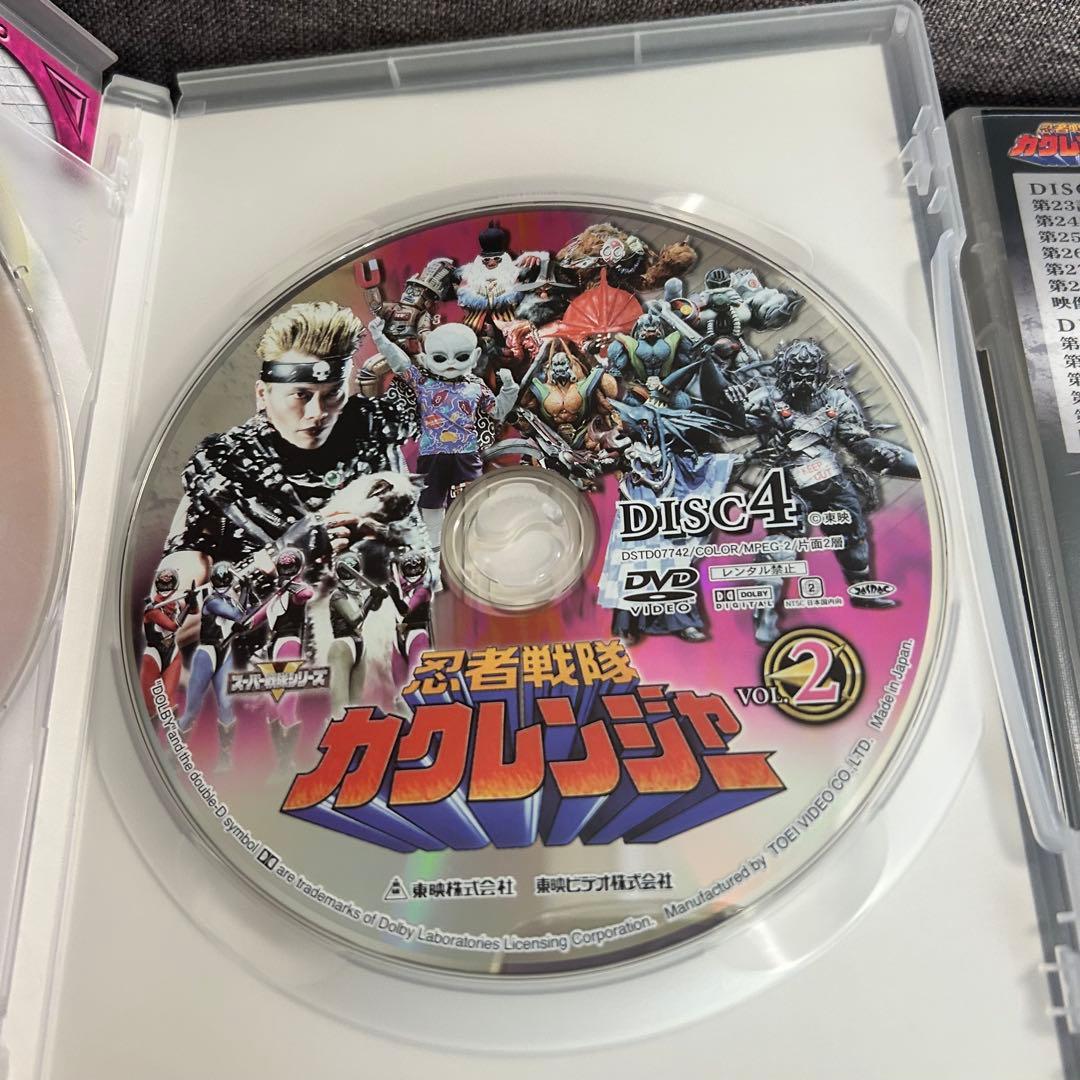 忍者戦隊カクレンジャー VOL.1〜5〈各2枚組・全53話〉