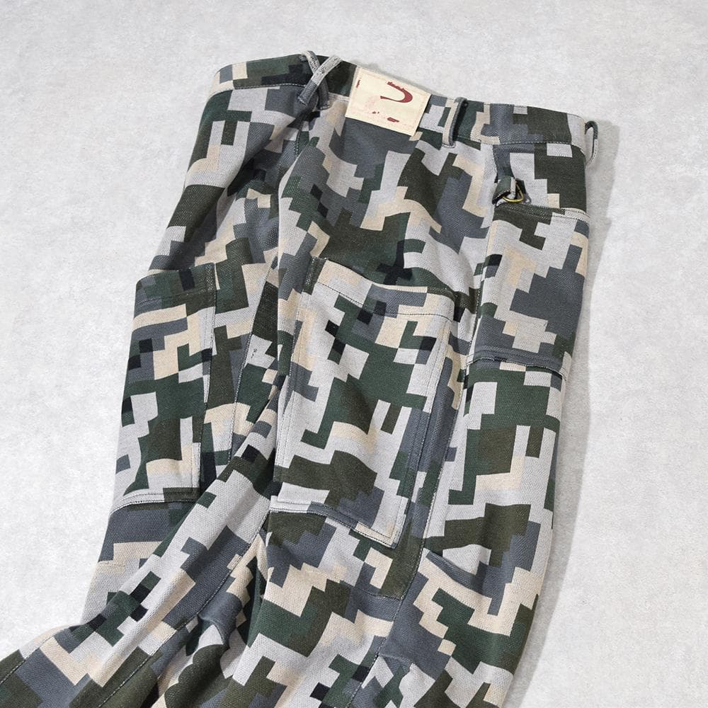 90s ビューティビースト beauty:beast 立体裁断 デジカモ パンツ