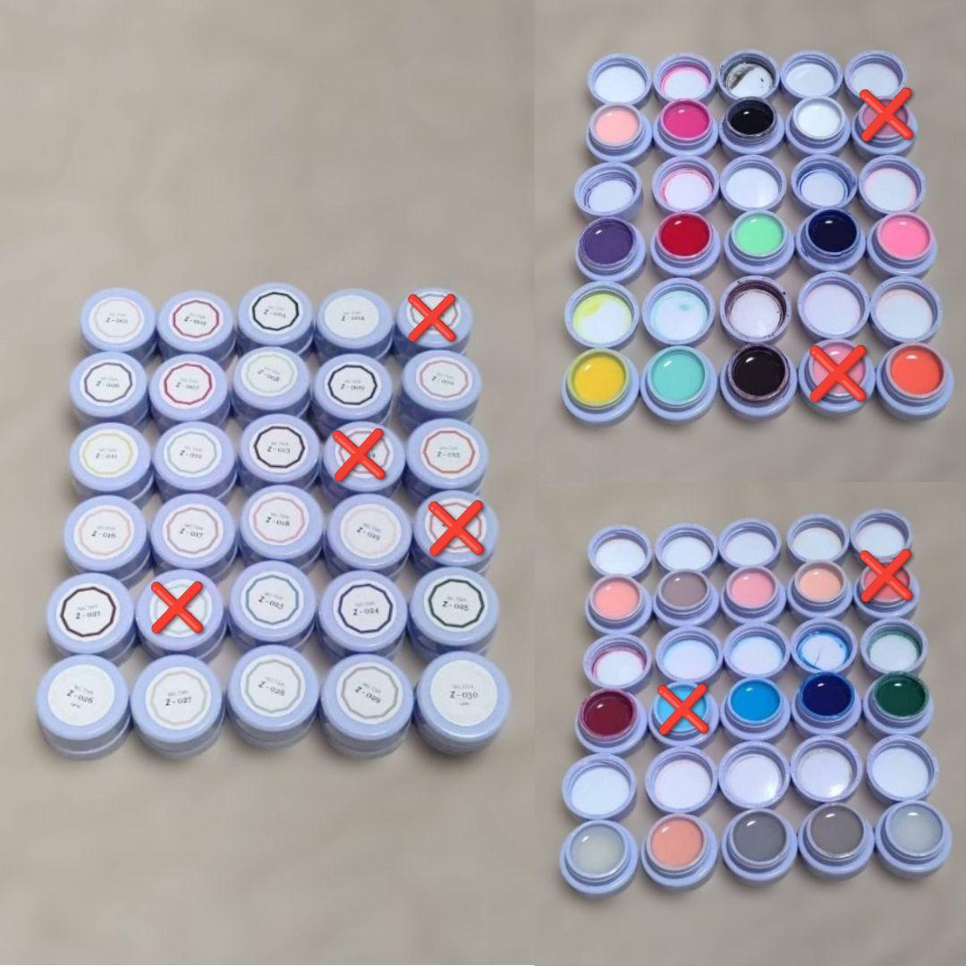 【Ｇ】ジェルネイル用　カラージェル　グレースジェル　90点以上！