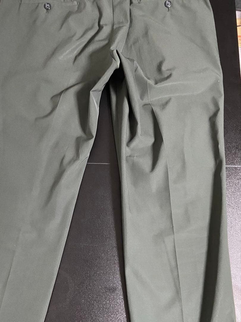 PRADA スラックス　グリーン　52