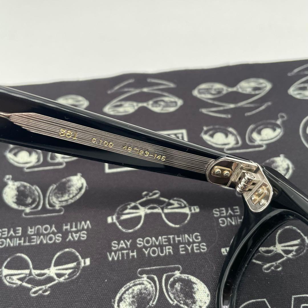 極美品 EYEVAN 7285 model351 芸能人着用モデル サングラス