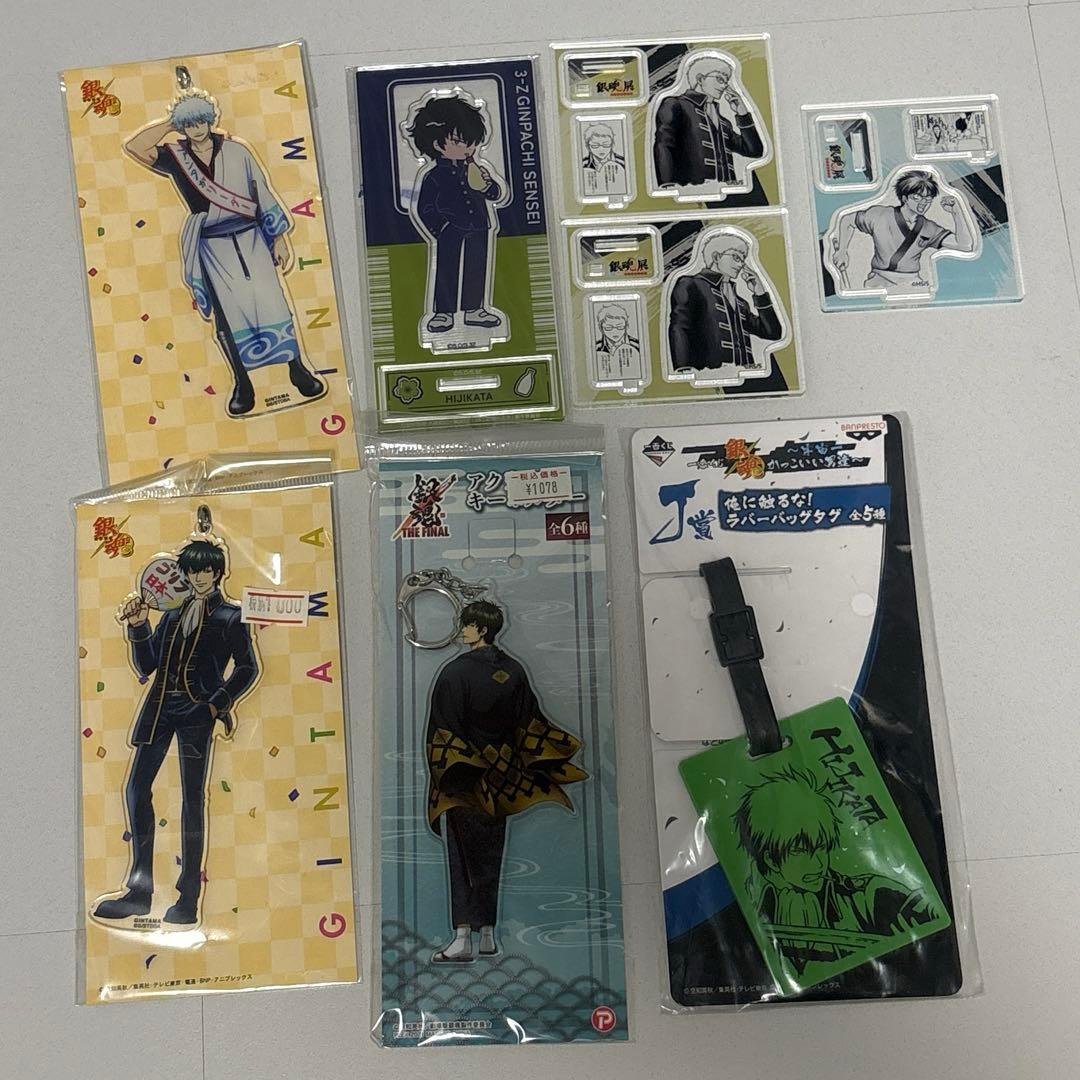 銀魂グッズ 約50点 まとめ売り 坂田銀時 土方十四郎 銀魂展グッズ など 大量