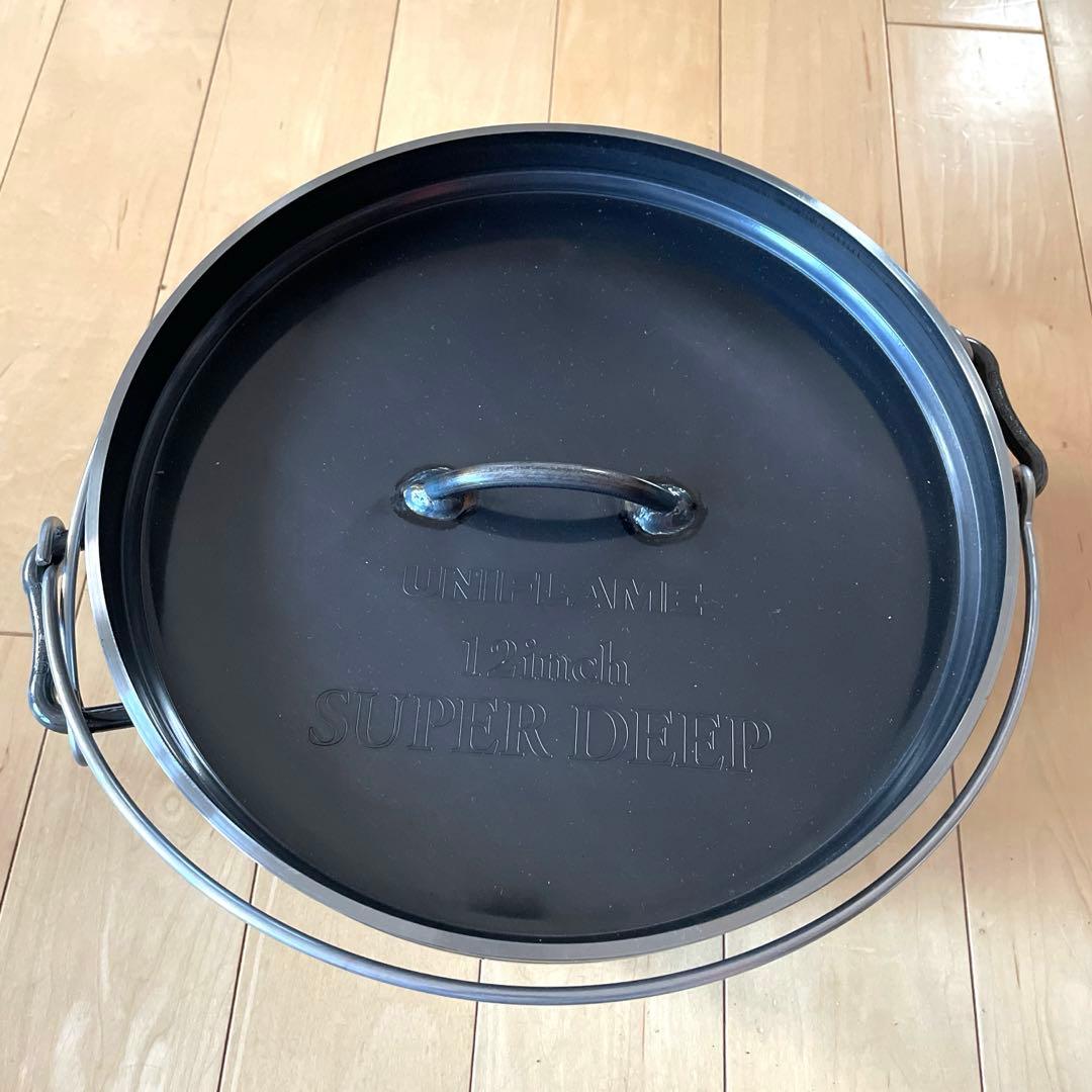ダッチオーブン　UNIFLAME 12インチ