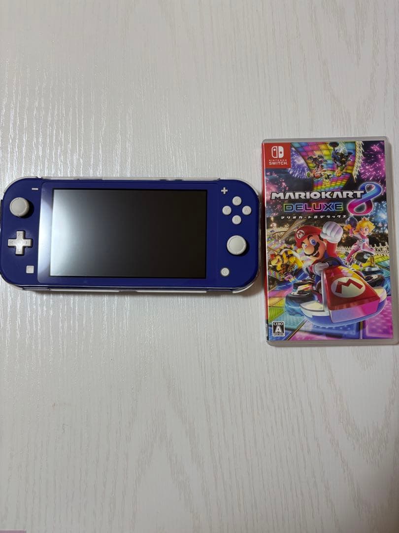 Nintendo Switch Lite 青 + マリオカート8デラックス