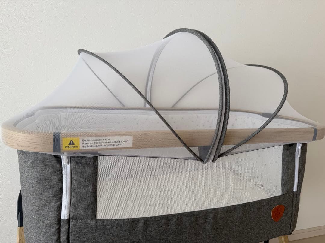 【添い寝に便利】HZDMJ 折りたたみベビーベッド