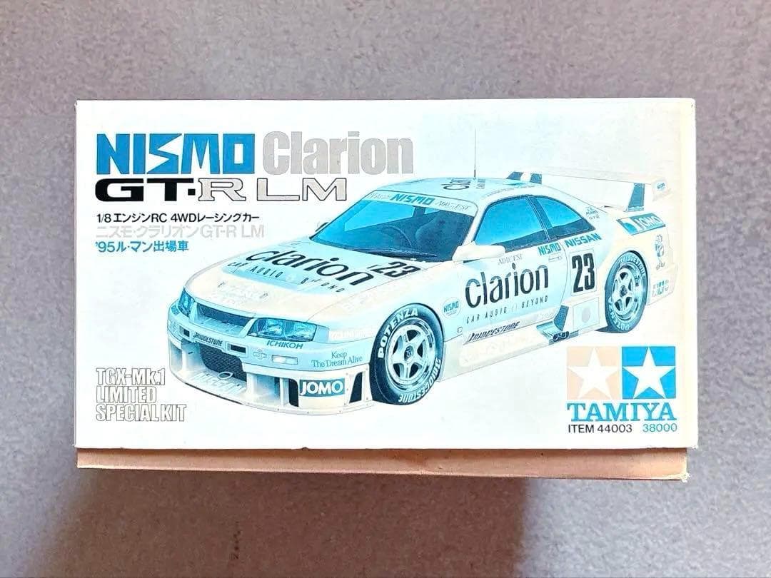 ヴィンテージ タミヤ エンジン RC 1/8 ニスモ クラリオン GT-R LM