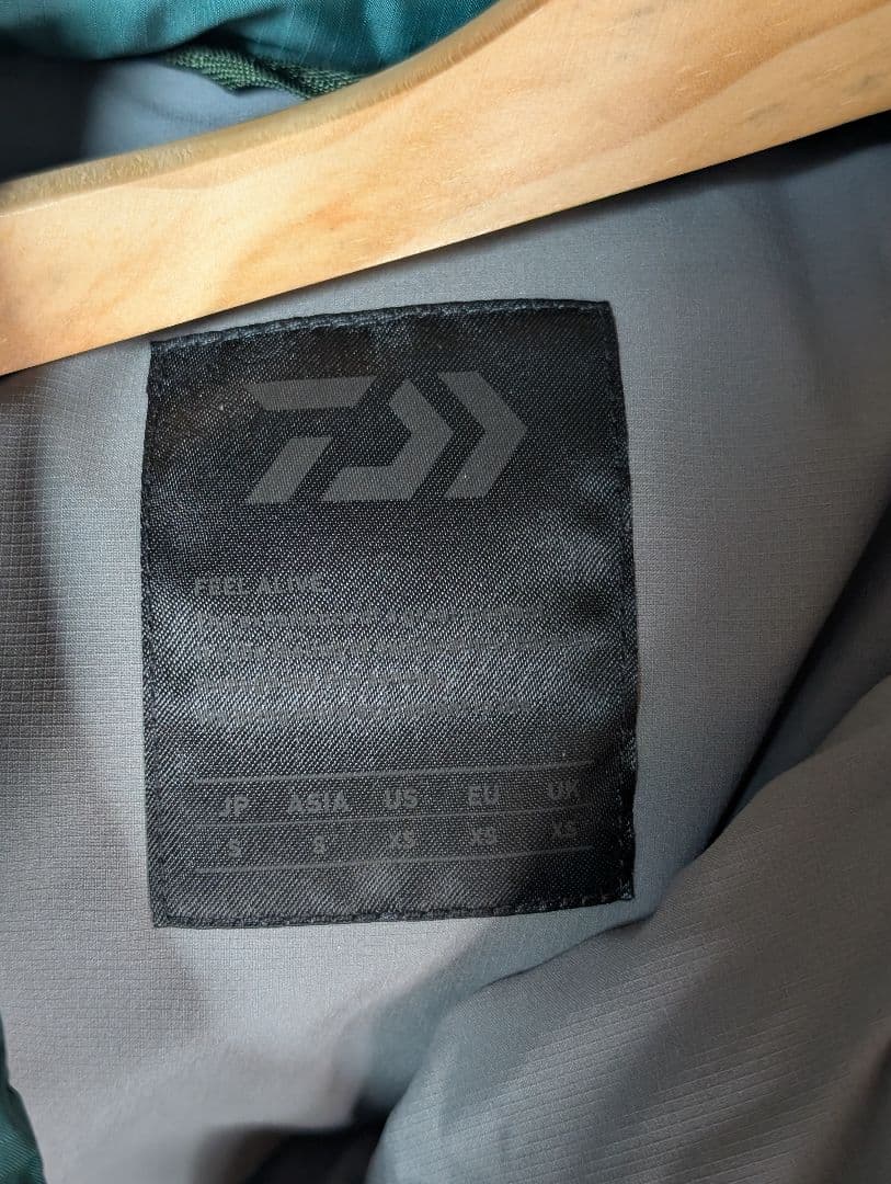 ダイワピア39 グリーン　ダウンベスト　S