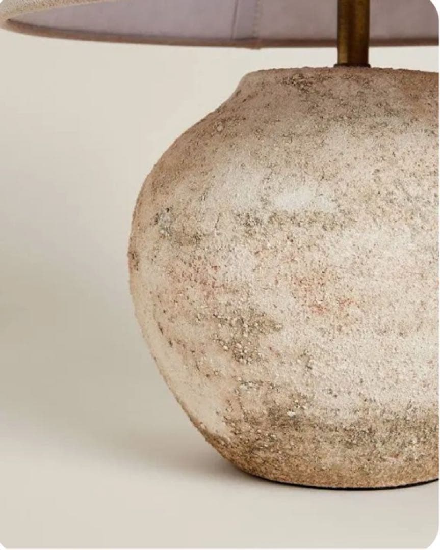 アンティークテイストセラミックテーブルランプ