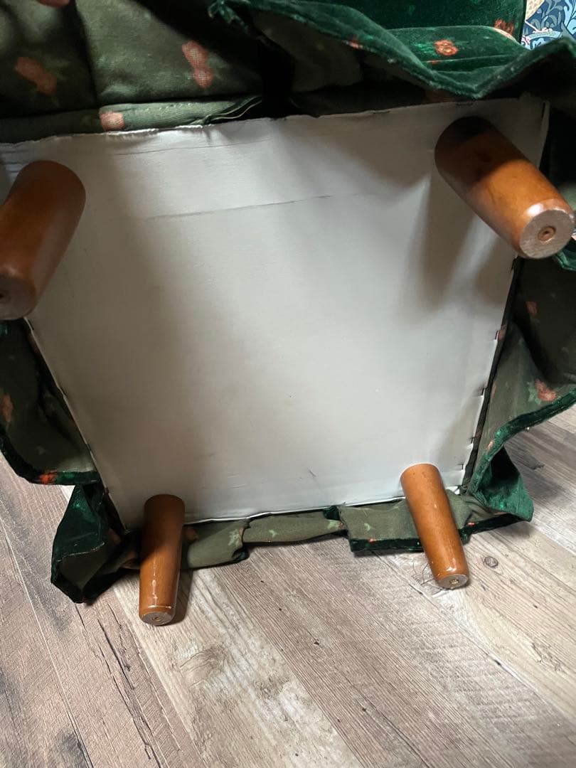 n's close＊スツール オットマン クッション付 アンティーク