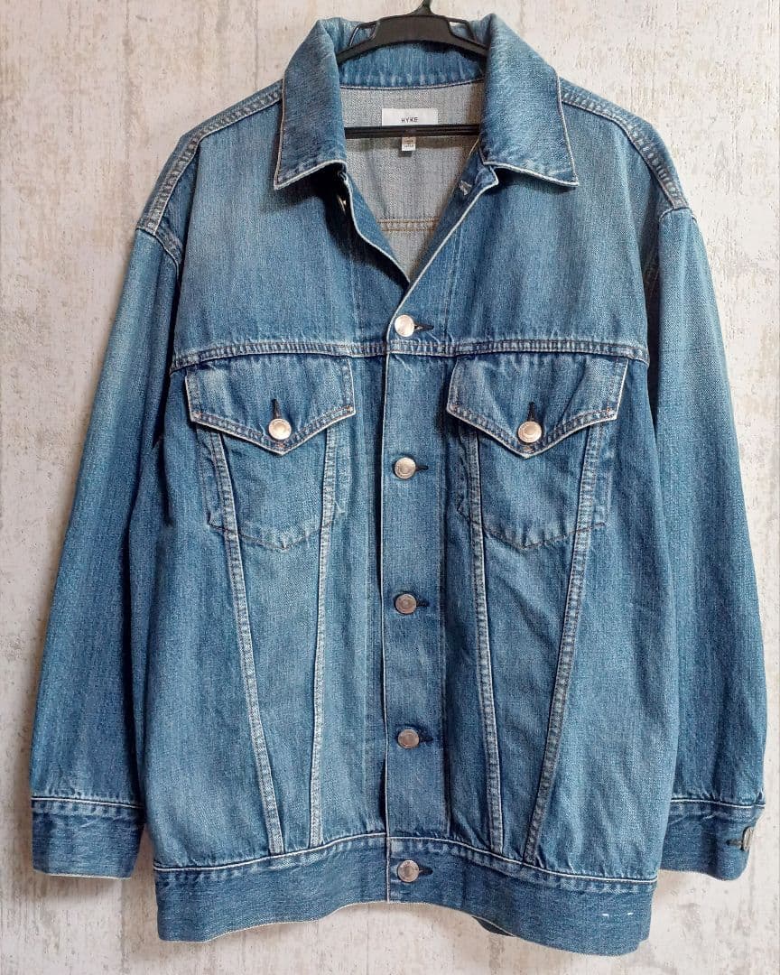 HYKE　ハイク　TYPE3　BIG FIT　デニム　ジャケット