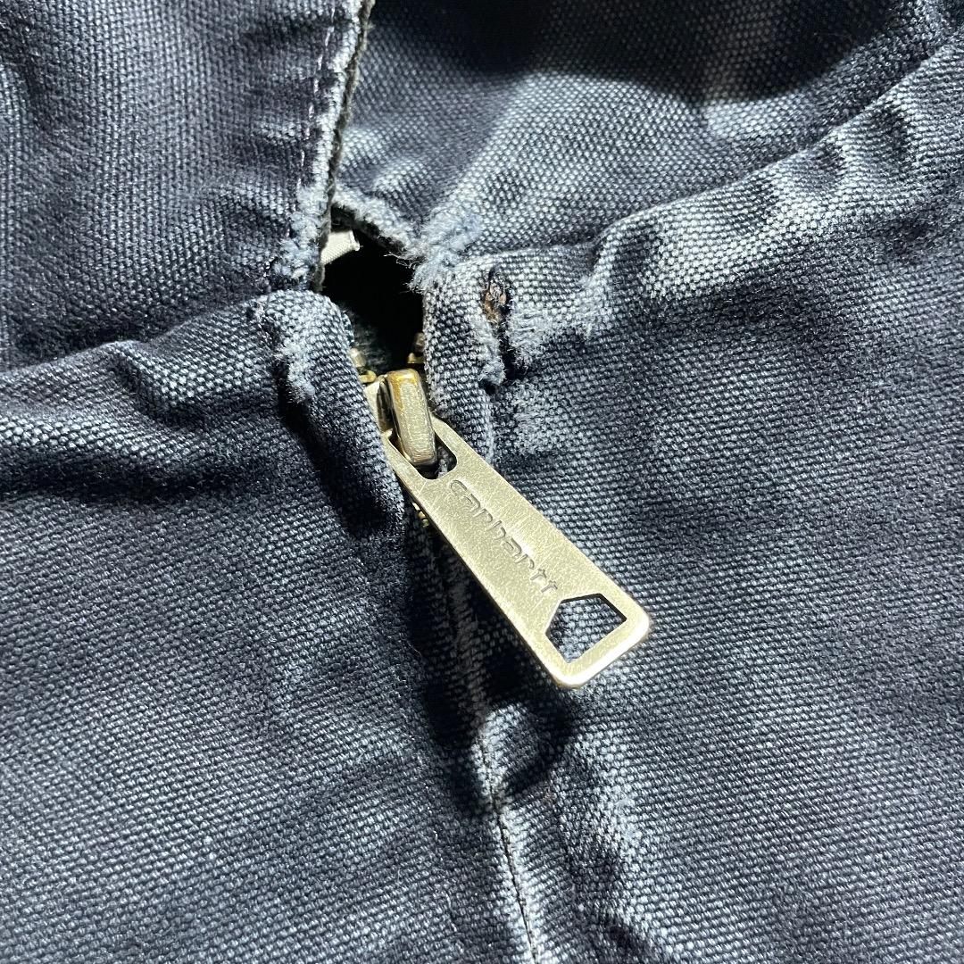 00s メキシコ製 ブラック カーハート デトロイトジャケット ダックXL