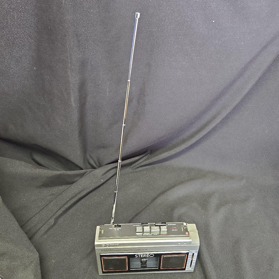 ジャンク　SONYラジオ カセットプレーヤー　WA-66