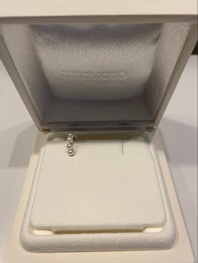 ミキモトフープピアス　K18片方のみ