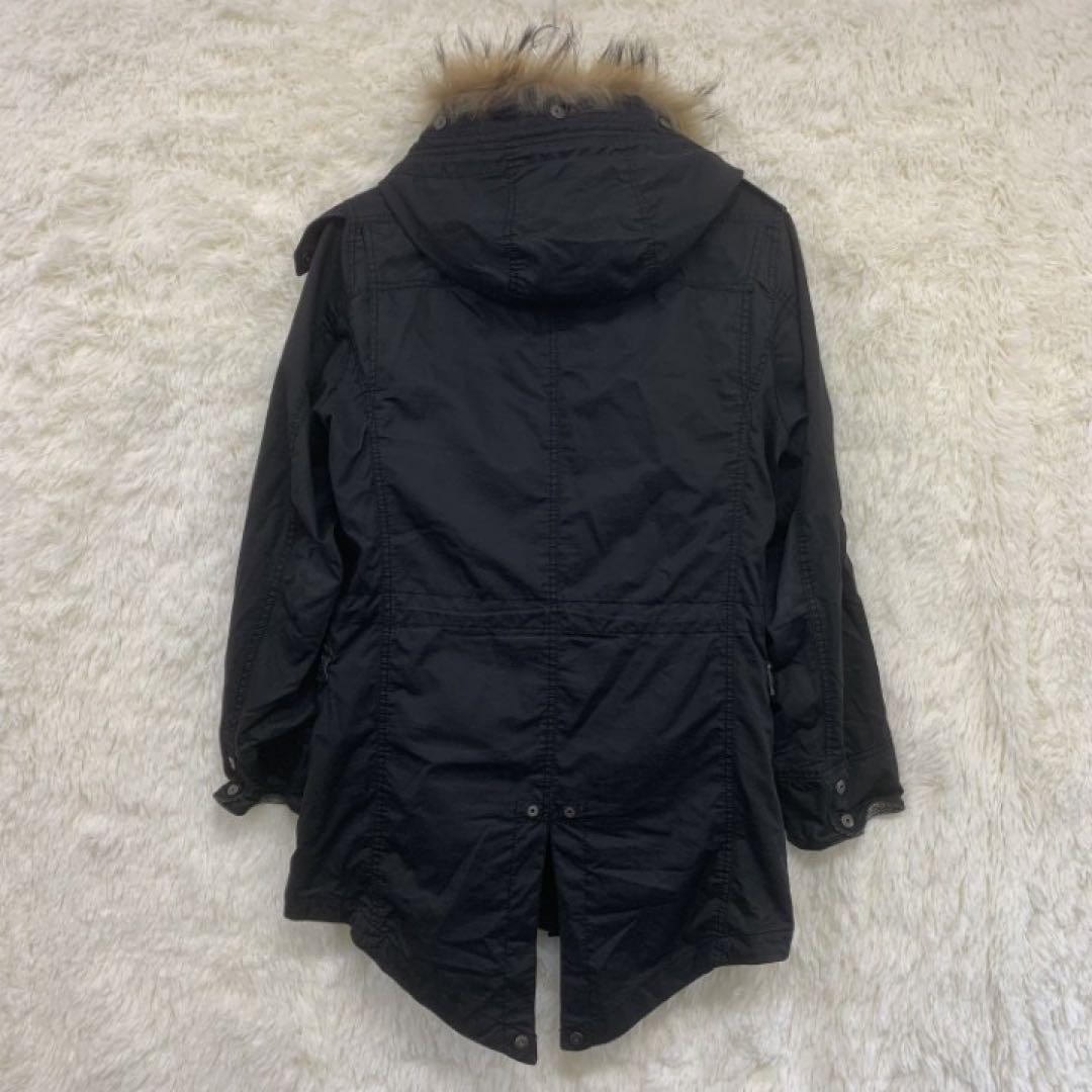 NICOLECLUBFORMENニコルジャケットライナー付き　ブラック　48