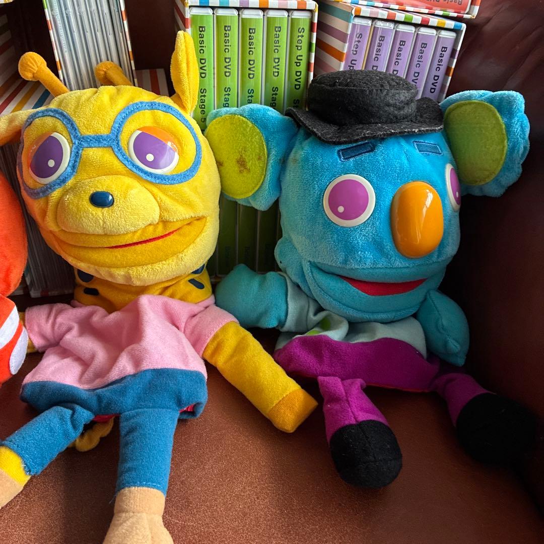 幼児英語教材ワールドワイドキッズ　DVD・CD ・CD-ROM パペット付き