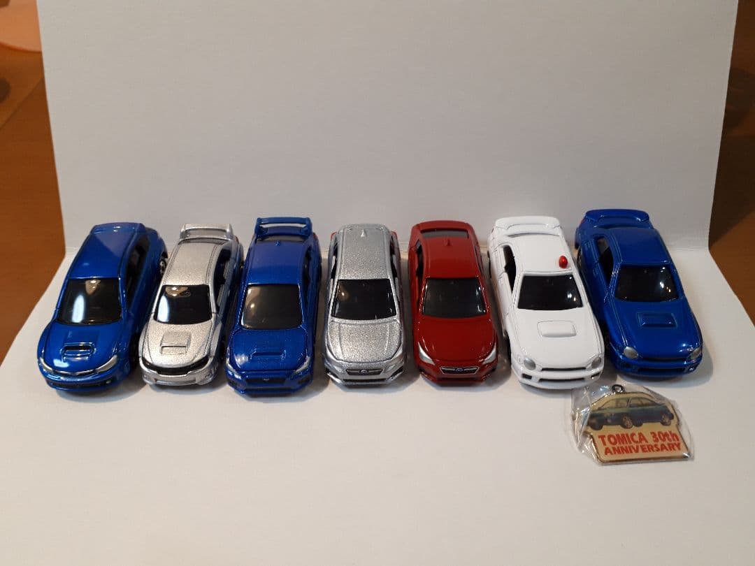 トミカ インプレッサ ７台 未使用 絶版廃盤