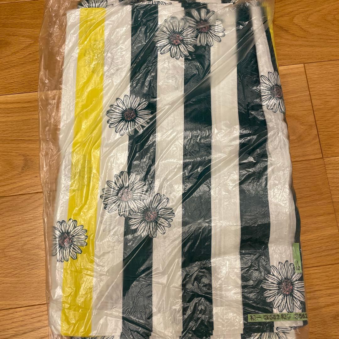 【きものやまと】 ドゥーブルメゾン　ストライプ花柄浴衣・帯・小物セット