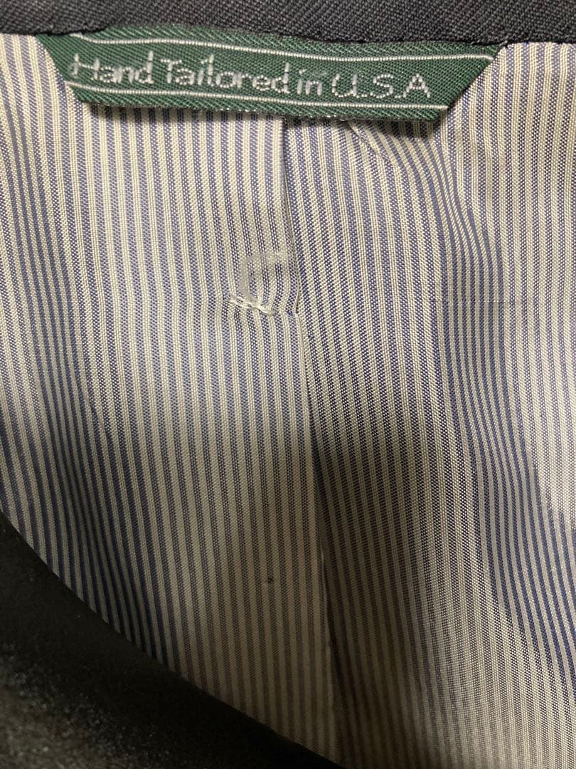 【USA製】Band of outsiders シングル ブレザー　ネイビー 4