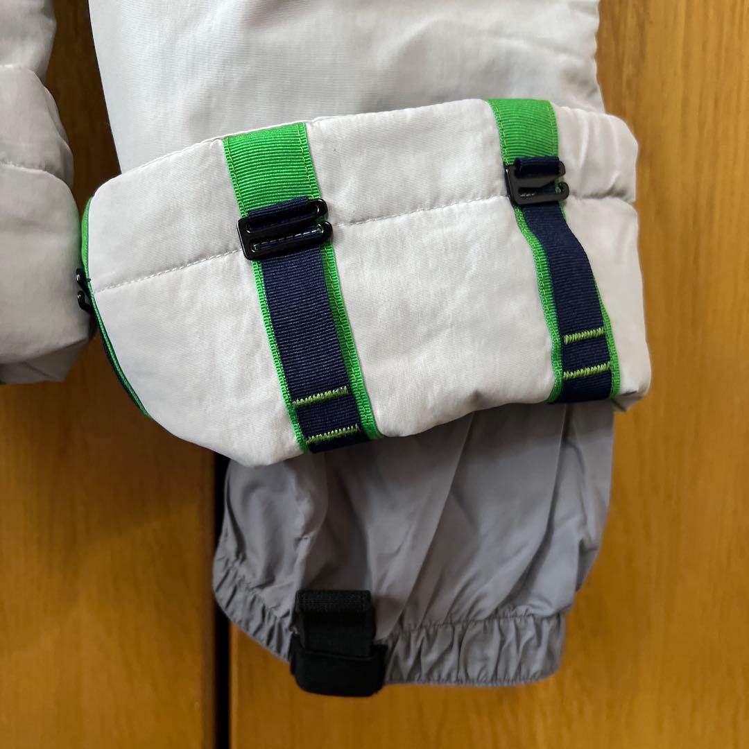 子ども用スキーウェア上下 青 110サイズモンベル