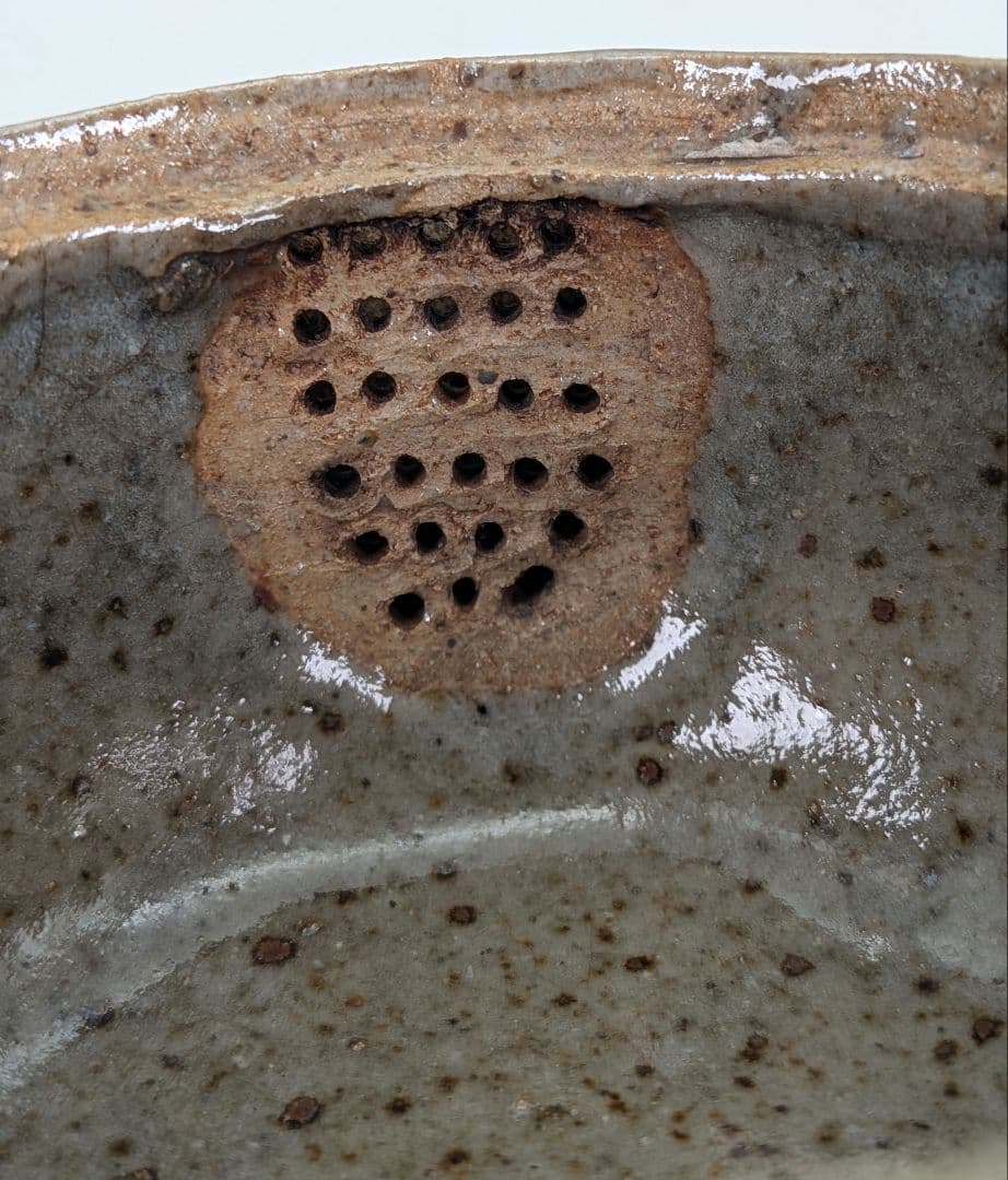 虫明焼 宝瓶 用心箱合布 煎茶道具 煎茶器 泡瓶 お茶 食器 在銘 急須 骨董品