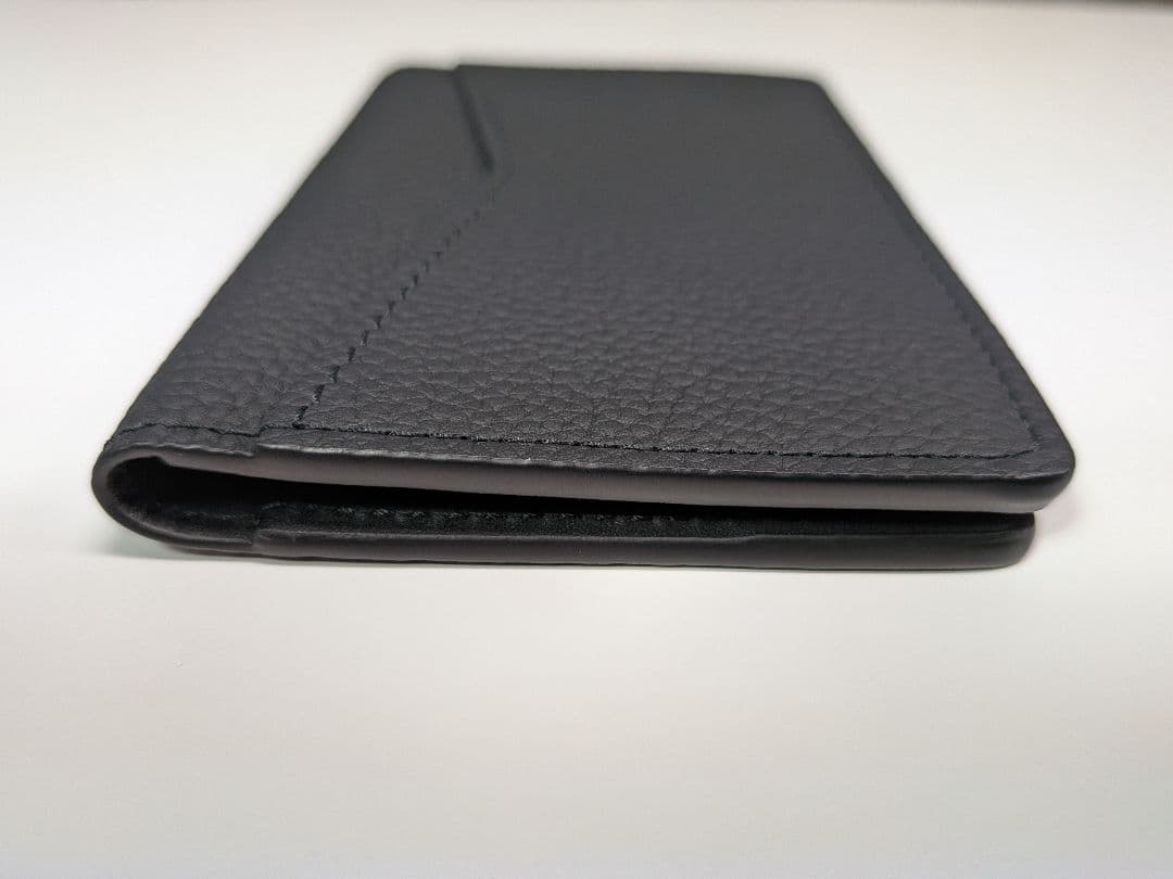 【美品】ルイヴィトン アエログラム オーガナイザー ドゥ ポッシュ 二つ折り 黒