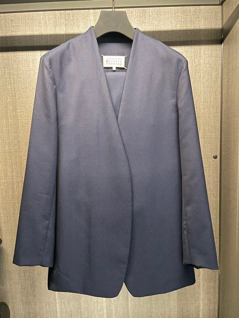 Maison Margiela メゾンマルジェラ　ノーカラージャケット&パンツ