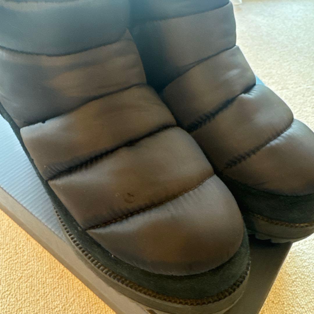 UGG 防水スエードショートブーツ ブラック