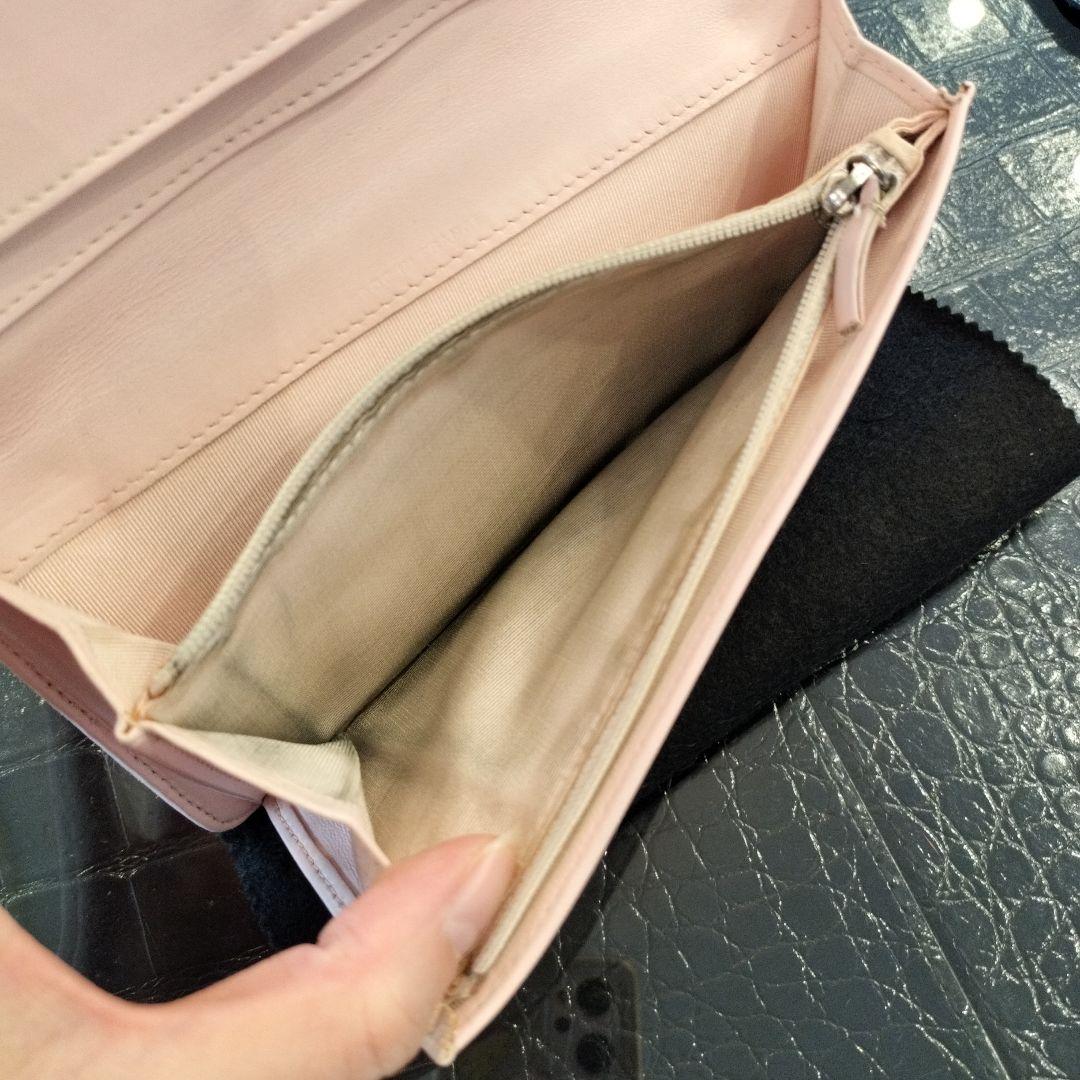 CHANEL マトラッセ 長財布 ピンク