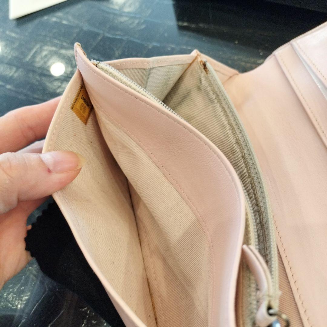 CHANEL マトラッセ 長財布 ピンク