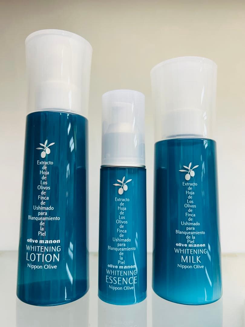 オリーブマノン薬用美白化粧水・乳液・美容液3点セット