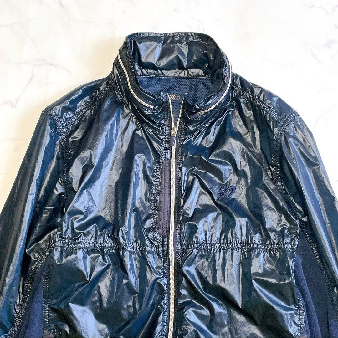 マスターバニーエディション 切替 フード内臓ジップアップブルゾン ロゴ刺繡 4