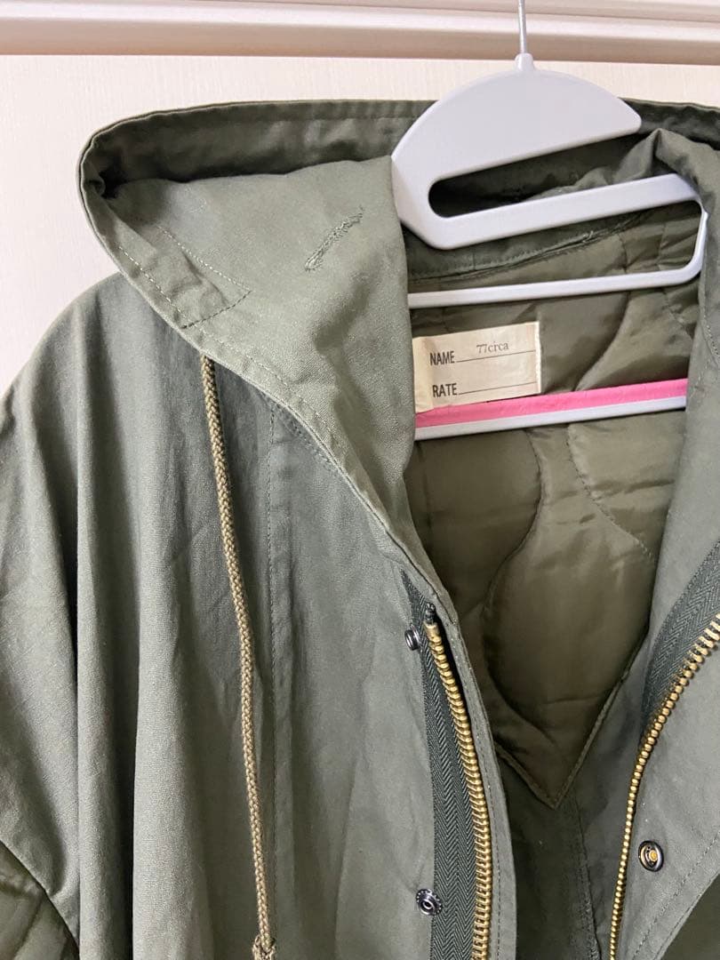 77circa モッズコート　再構築キルティングコート　一度のみ着用♡美品♡