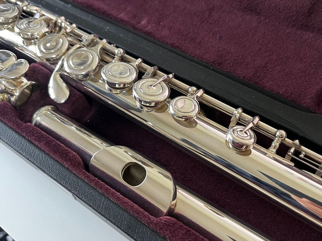 to e　YAMAHA YFL-312 フルート 頭部管銀製 Eメカ付き